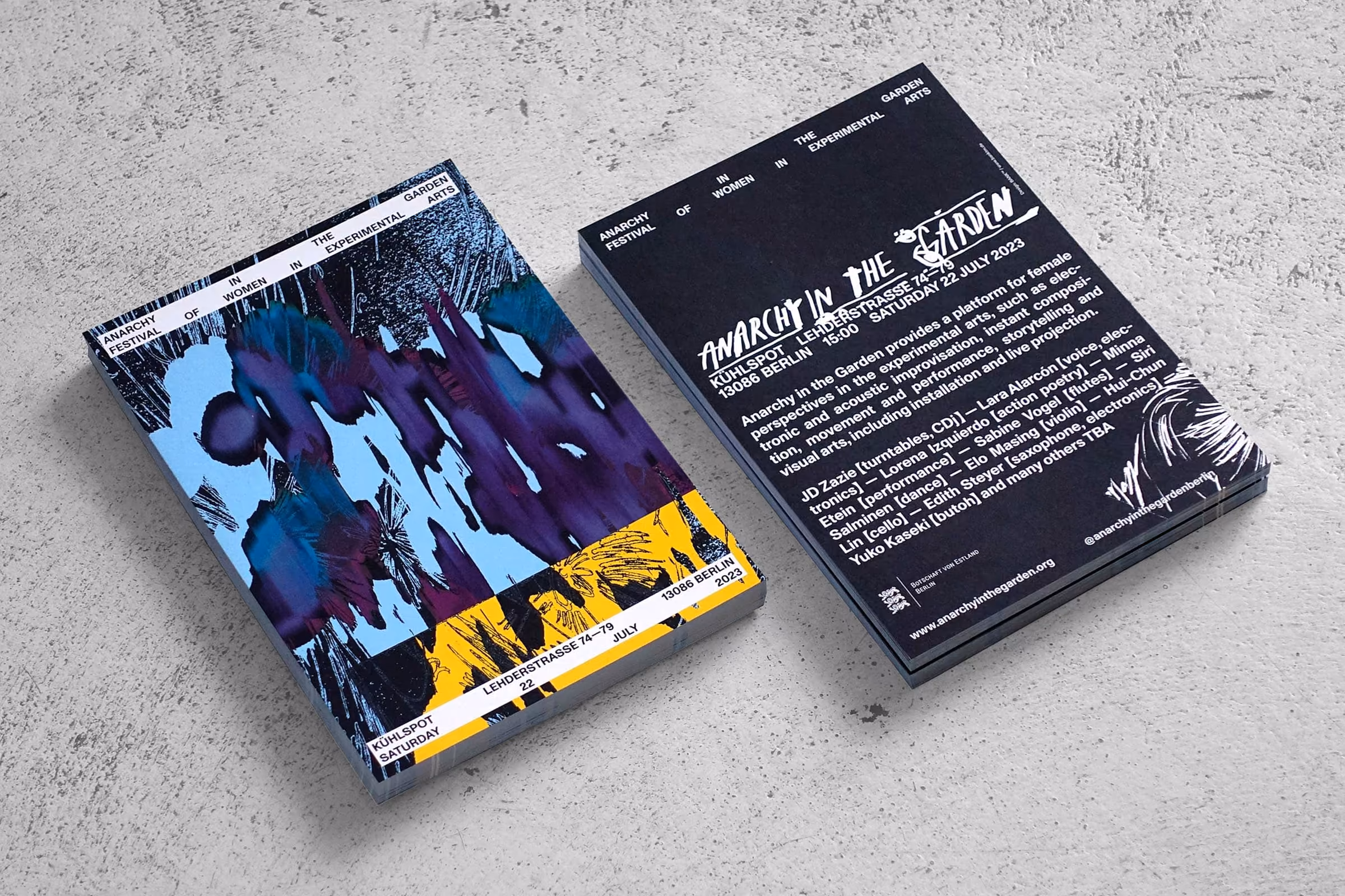 Anarchy in the Garden flyers