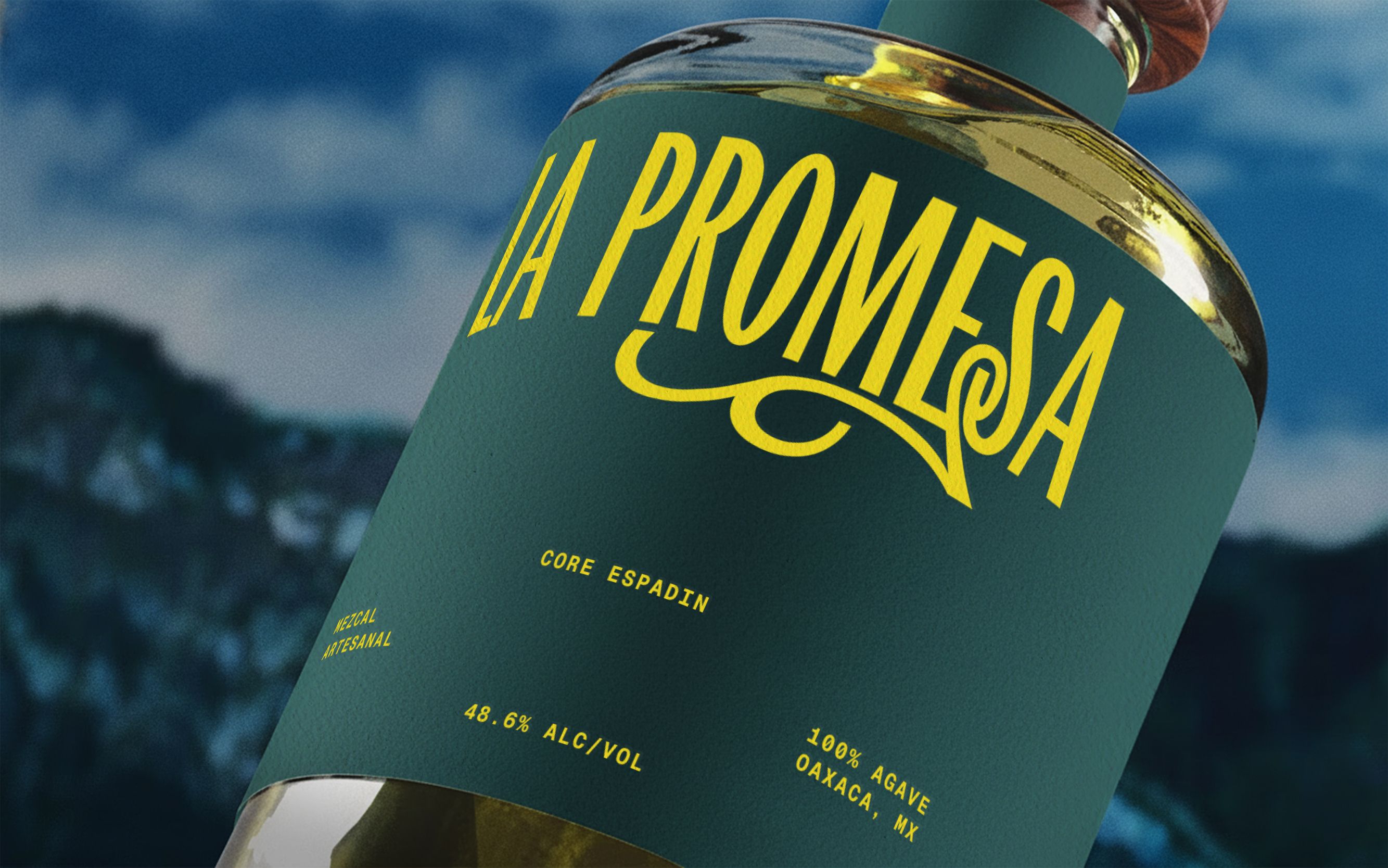 La Promesa mezcal identity