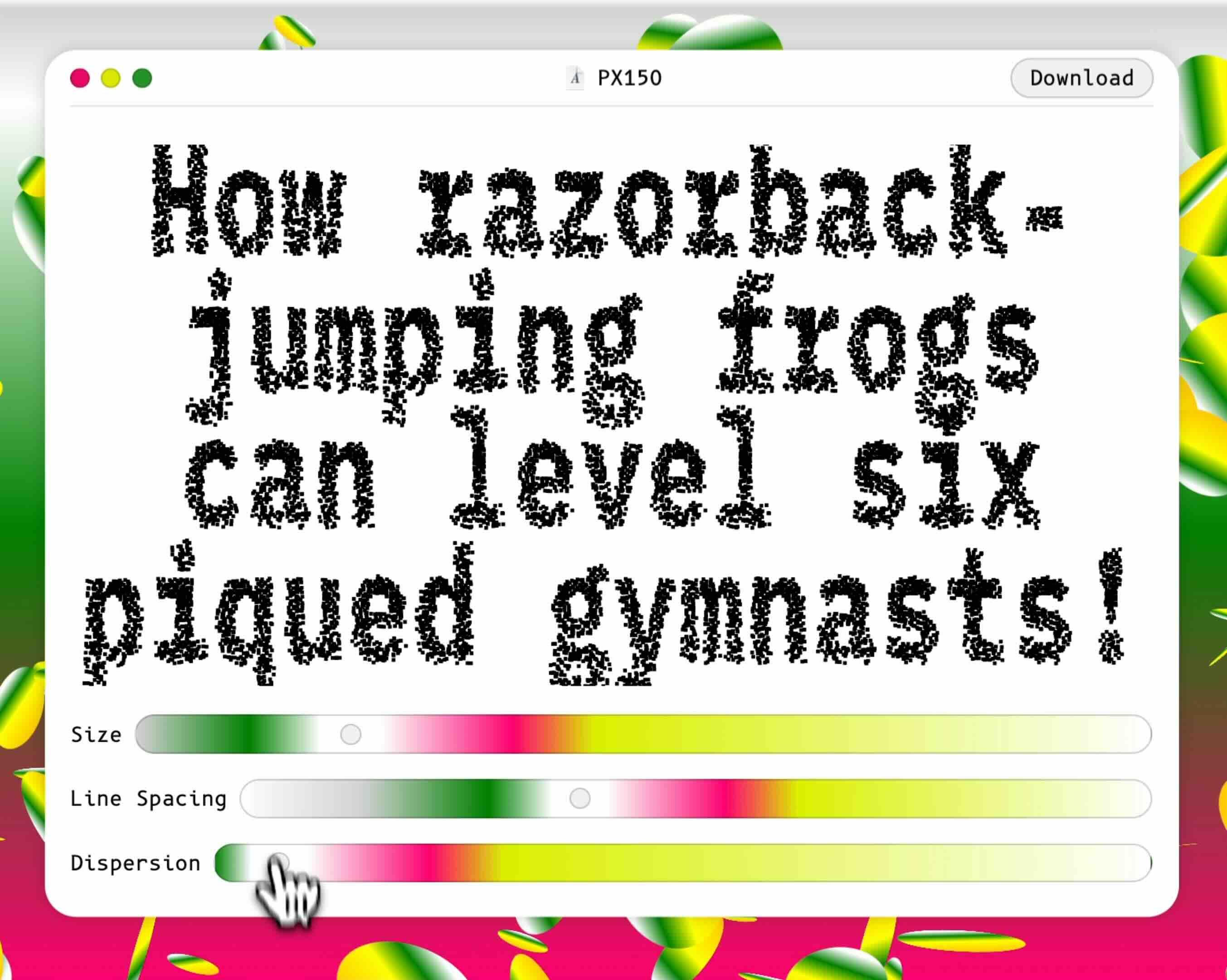 Typefolder website